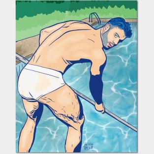 Pool Boy Posters and Art